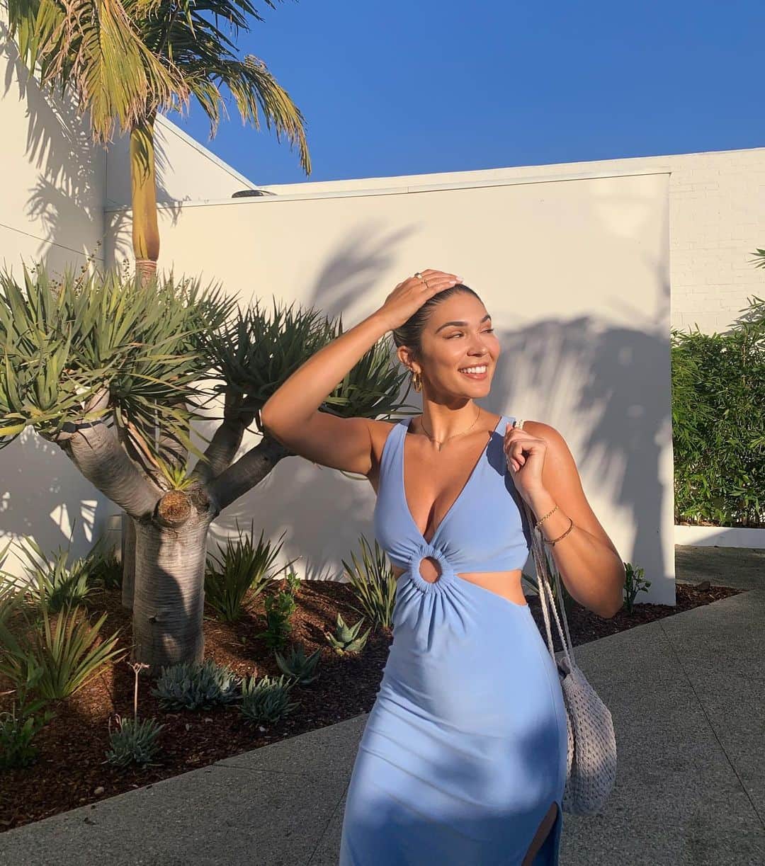 キャシー・ケリーのインスタグラム：「the most serene getaway... but not too far away 🤩🌴 thank you for the much needed recharge @thehoteljune (aka my secret/not so secret anymore little paradise just down the 405)」