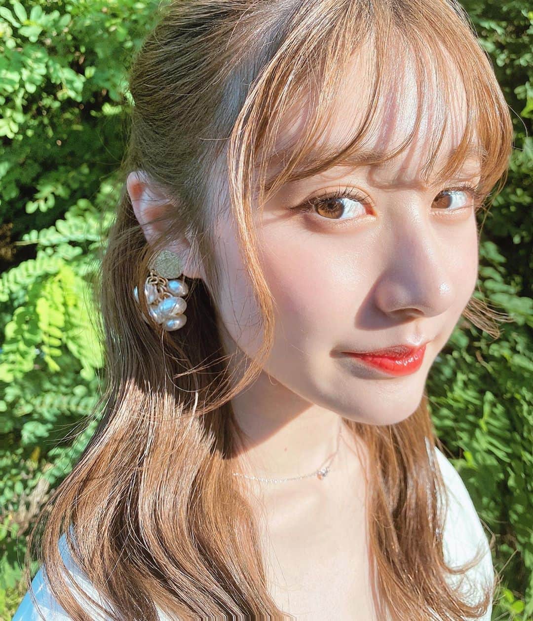 加藤美南のインスタグラム：「summer♡🍧」