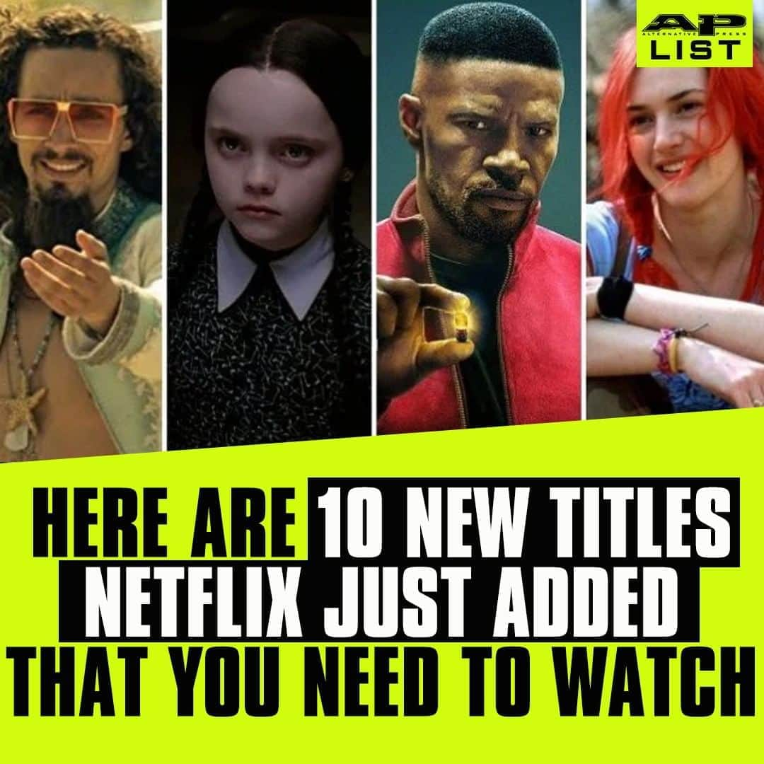 Alternative Pressさんのインスタグラム写真 - (Alternative PressInstagram)「From a new season of ‘The @UmbrellaAcad' to classic films such as ‘The Addams Family,’ here’s everything you have to see on @netflix in August ⁠ LINK IN BIO⁠ .⁠ .⁠ .⁠ #theumbrellaacademy #umbrellaacademy #theaddamsfamily #addamsfamily #projectpower #eternalsunshineofthespotlessmind #netflix #netflixmovies #netflixshows #alternativepress #altpress」8月8日 21時01分 - altpress