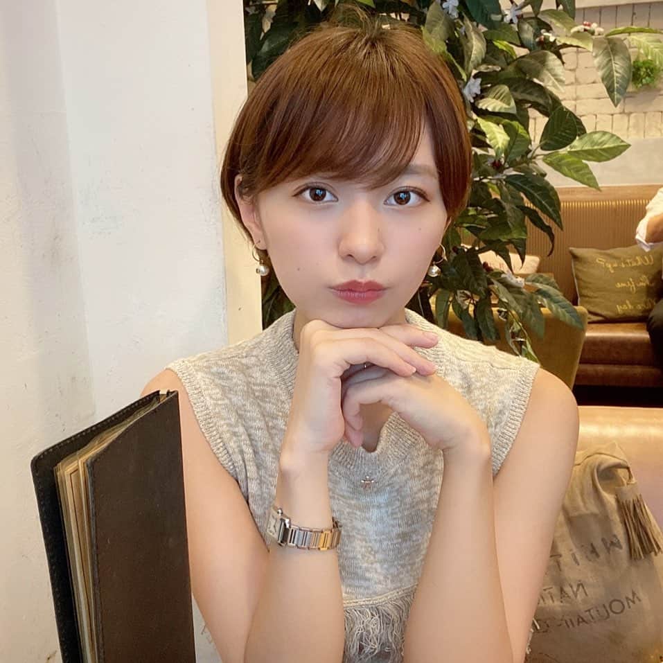 MIORIさんのインスタグラム写真 - (MIORIInstagram)「・ 渋谷近辺の　モーニングできるおすすめのカフェ教えて！！ ・ #カフェ女子 #ショートカット」8月8日 21時13分 - __mk.31__