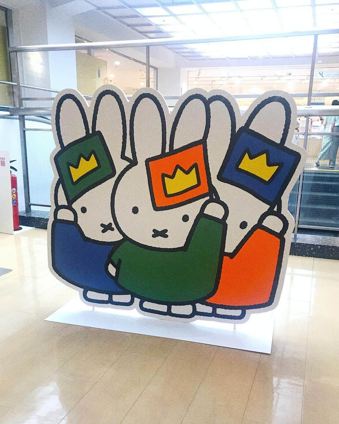 towanaさんのインスタグラム写真 - (towanaInstagram)「#miffy #dickbruna #miffy65th #miffy65 #ミッフィー展 💙💚🧡」8月8日 21時06分 - towana