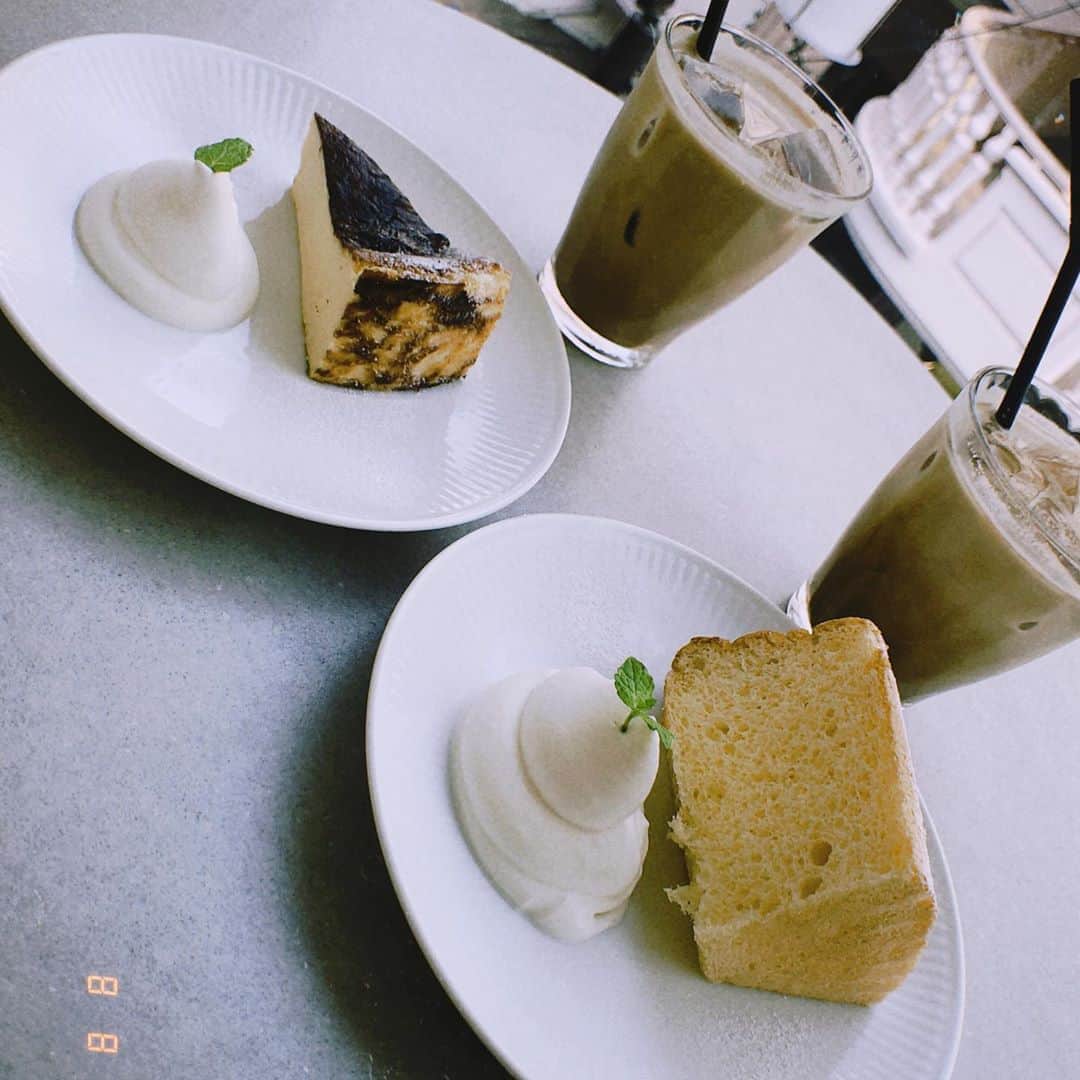 吉田莉桜さんのインスタグラム写真 - (吉田莉桜Instagram)「cafe🍰☕️ #カフェ #cafe」8月8日 21時16分 - yoshida_rio_official