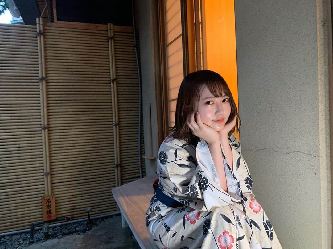塚本美玲のインスタグラム：「肌も心も潤った♨️🧖‍♀️🍃　 #女子旅」