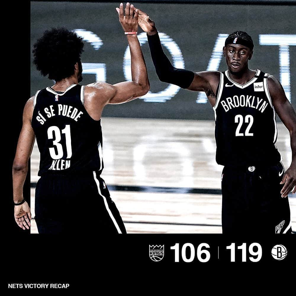 Brooklyn Netsさんのインスタグラム写真 - (Brooklyn NetsInstagram)「CLINCHED.」8月8日 22時43分 - brooklynnets