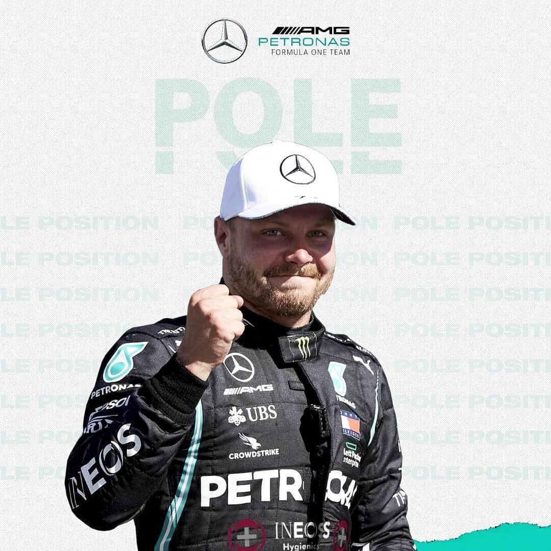 MERCEDES AMG PETRONASさんのインスタグラム写真 - (MERCEDES AMG PETRONASInstagram)「‪YESSSSSS! 🙌 @valtteribottas will start on POLE for the 70th Anniversary Grand Prix!! 🔥Let’s hear it for the Finn! 👏👏‬  ‪#F170 ‬」8月8日 23時03分 - mercedesamgf1