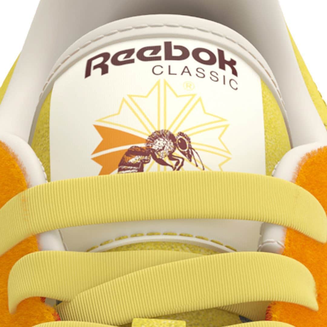 Reebokさんのインスタグラム写真 - (ReebokInstagram)「Beekeepers and beelievers, this Classic Leather is for you. A bee-inspired design down to the very last details. If you like it, and we hit our 500 pair minimum, we'll make the shoe. Head over to our Link in Bio to learn more about #ReebokFirstPitch. Available for your consideration on 8.10.20.」8月8日 23時04分 - reebok