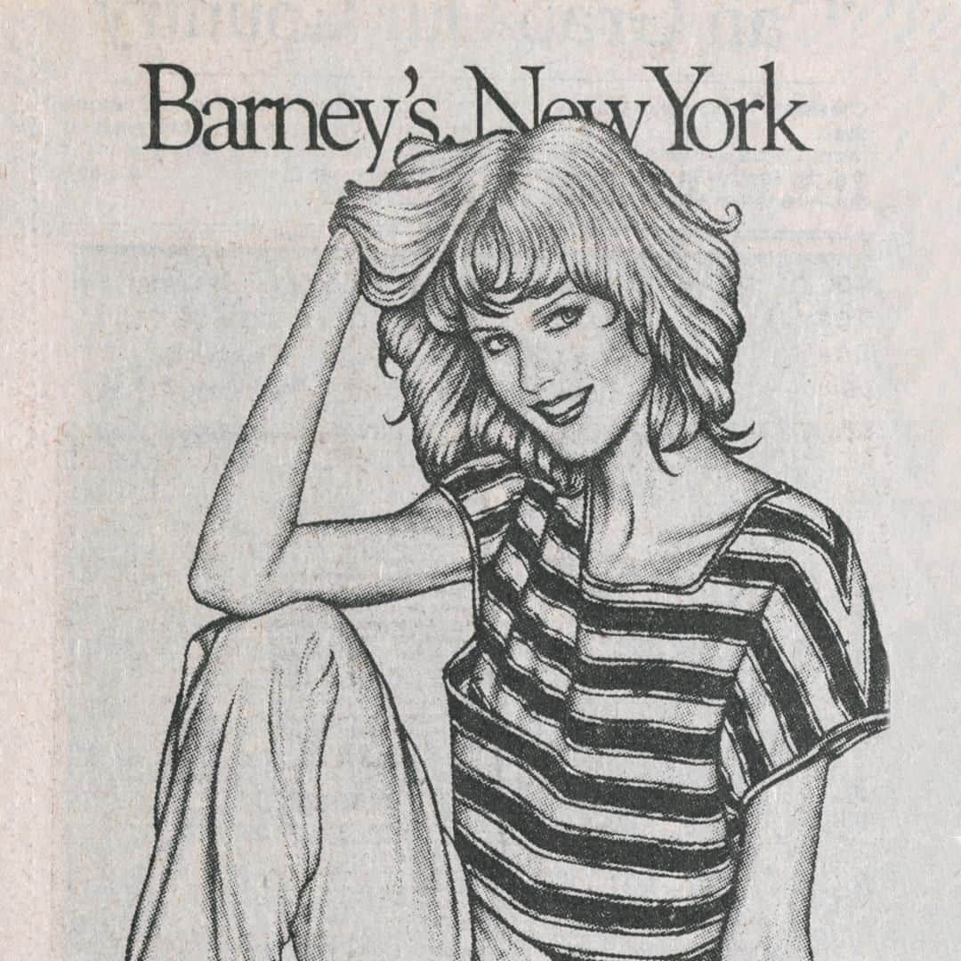 barneysnyofficialさんのインスタグラム写真 - (barneysnyofficialInstagram)「Looking back as we look ahead: Barneys New York, 1981. #barneysnewyork #vintagead」8月8日 23時05分 - barneysny