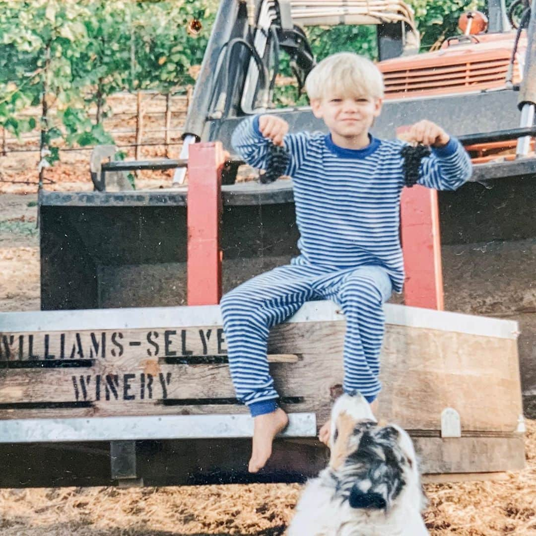 マックス・シエリオットさんのインスタグラム写真 - (マックス・シエリオットInstagram)「When this little boy rode around in the tractor farming grapes with his dad, he thought it was just that... but really the foundation for a deep love of wine and farming was being built. This little boy never imaged he would start a winery with 2 of his best friends and he certainly wouldn’t have believed it would grow to what it is today. Feeling truly blessed! Thank you @jebdunnuck for the awesome reviews!!! 🙏🙌 link in my bio for the full article 🍷 #jebdunnuck #senseswines #sonomacoast #pinotnoir #chardonnay #wine #westsonomacoast #winelover #potd #vineyard」8月8日 23時31分 - maxthieriot