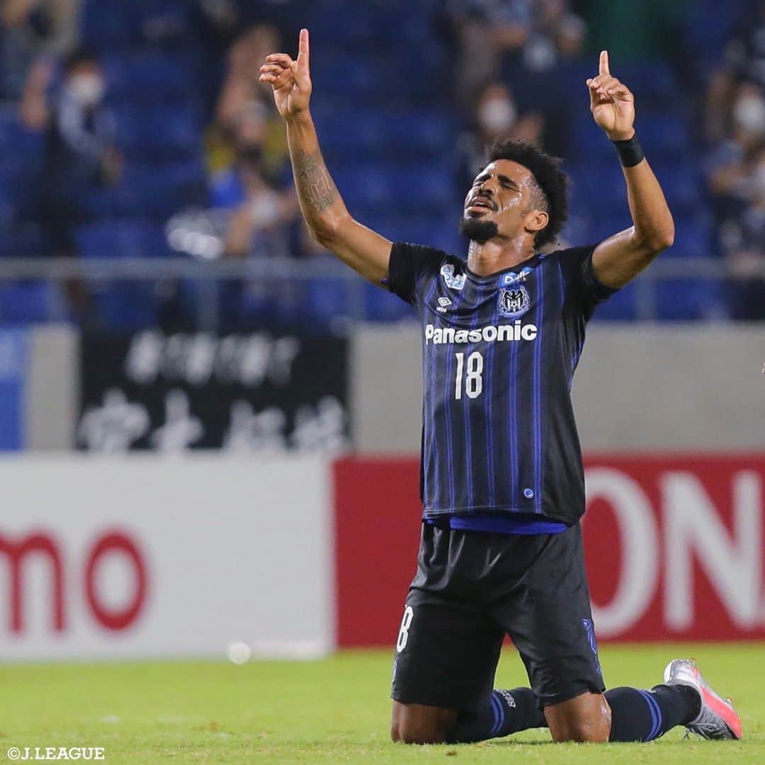 のインスタグラム：「チームを勝利に導く決勝弾🔥  🏆明治安田生命Ｊ１リーグ　第9節 🆚#ガンバ大阪 vs #横浜ＦＣ 🔢2-1  #Ｊリーグ #jleague  #ガンバ大阪 #GAMBA #OSAKA #パトリック #patric   #soccer #soccerlife #soccergame #soccerphotography #⚽️ #goal #ゴール #excited #興奮 #smile #笑顔 #ニコニコ #😊 #🔥 #ピックアップ #niceshot #bestshot #📸」