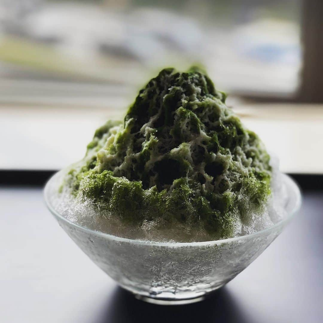 伊達公子さんのインスタグラム写真 - (伊達公子Instagram)「こんなに暑いとやはりかき氷🍧が食べたくて、虎屋へ！ 宇治金時＋練乳🍧 #伊達公子 #kimikodate #テニス #テニスプレイヤー #テニスプレーヤー #tennis #tennisplayer #instatennis #夏 #summer #かき氷 #虎屋 #とらや #虎屋菓寮 #虎屋赤坂本店 #宇治金時練乳 #toraya #japaneseshavedice」8月8日 23時39分 - kimiko.date