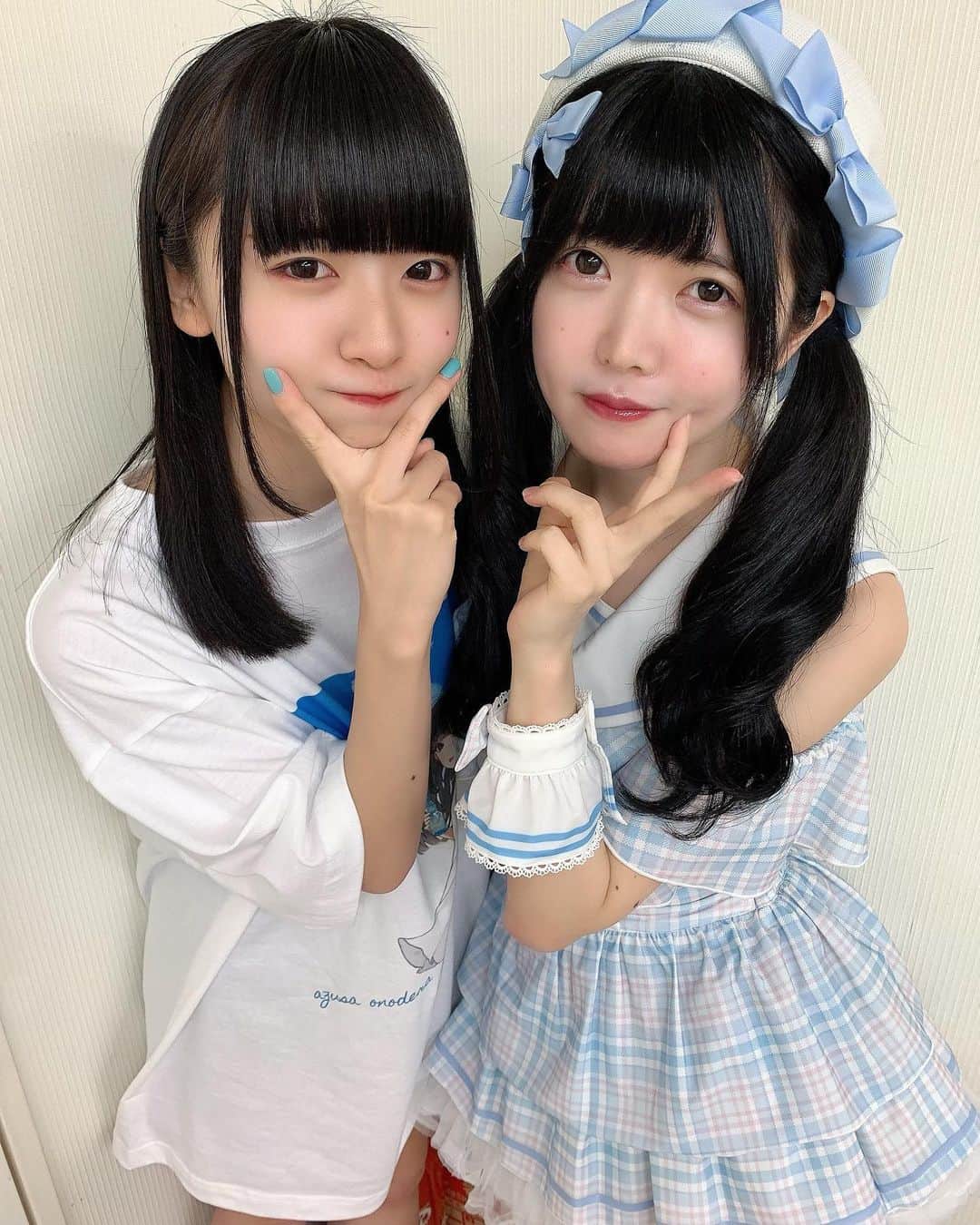 橋本美桜のインスタグラム：「Twitter画質悪かったので…！ インスタは大丈夫かなあ(∩´﹏`∩)  梓ちゃん生誕ありがとうございました！」
