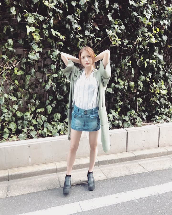 美沙玲奈のインスタグラム：「#everyday #summer #photography #photo #instagood #green #shot ☀  photoby→aikaさん♥」
