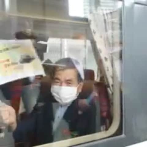木原稔のインスタグラム：「熊本県と大分県を繋ぐJR豊肥本線が全線再開しました！」