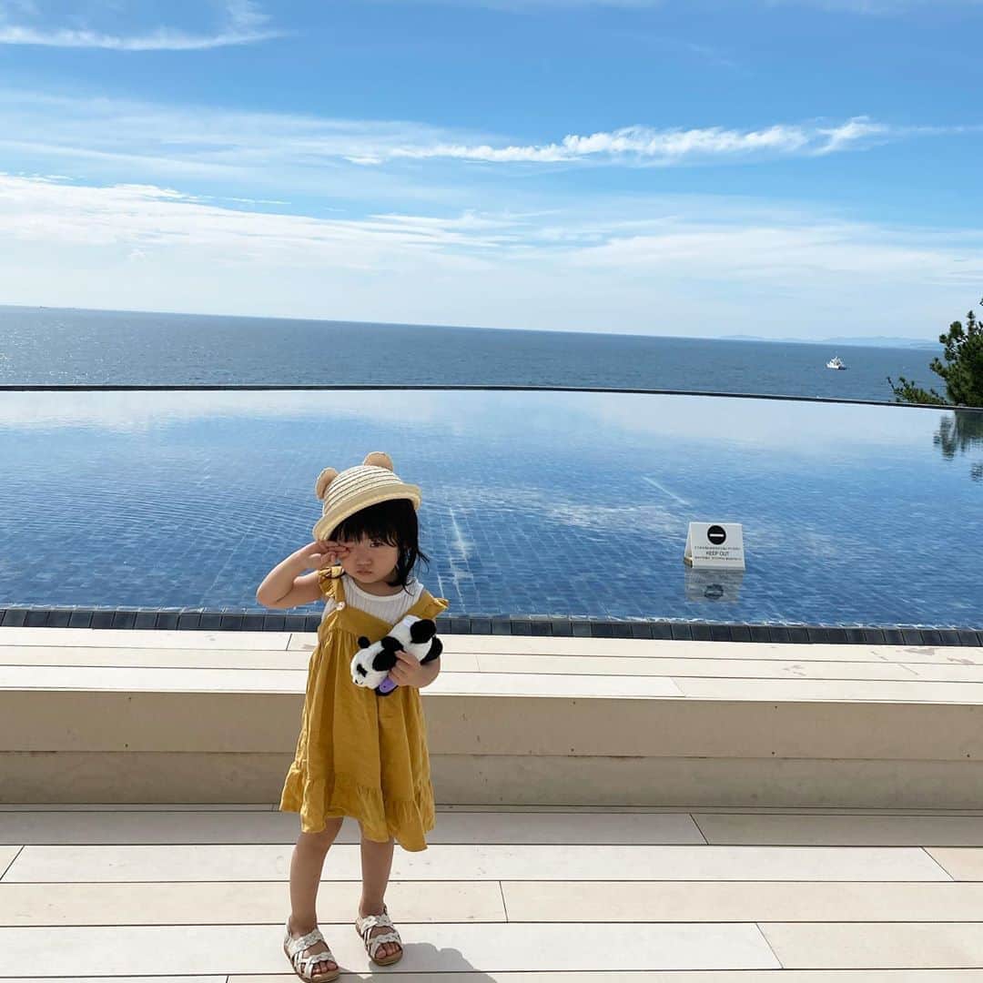 美生のインスタグラム：「#daughter ﻿ 楽しみにしていた﻿ 実家の帰省をキャンセル👧🏻🧒🏻🍊﻿ ﻿ 近場でのんびり楽しみたいと思います✨﻿ ﻿」