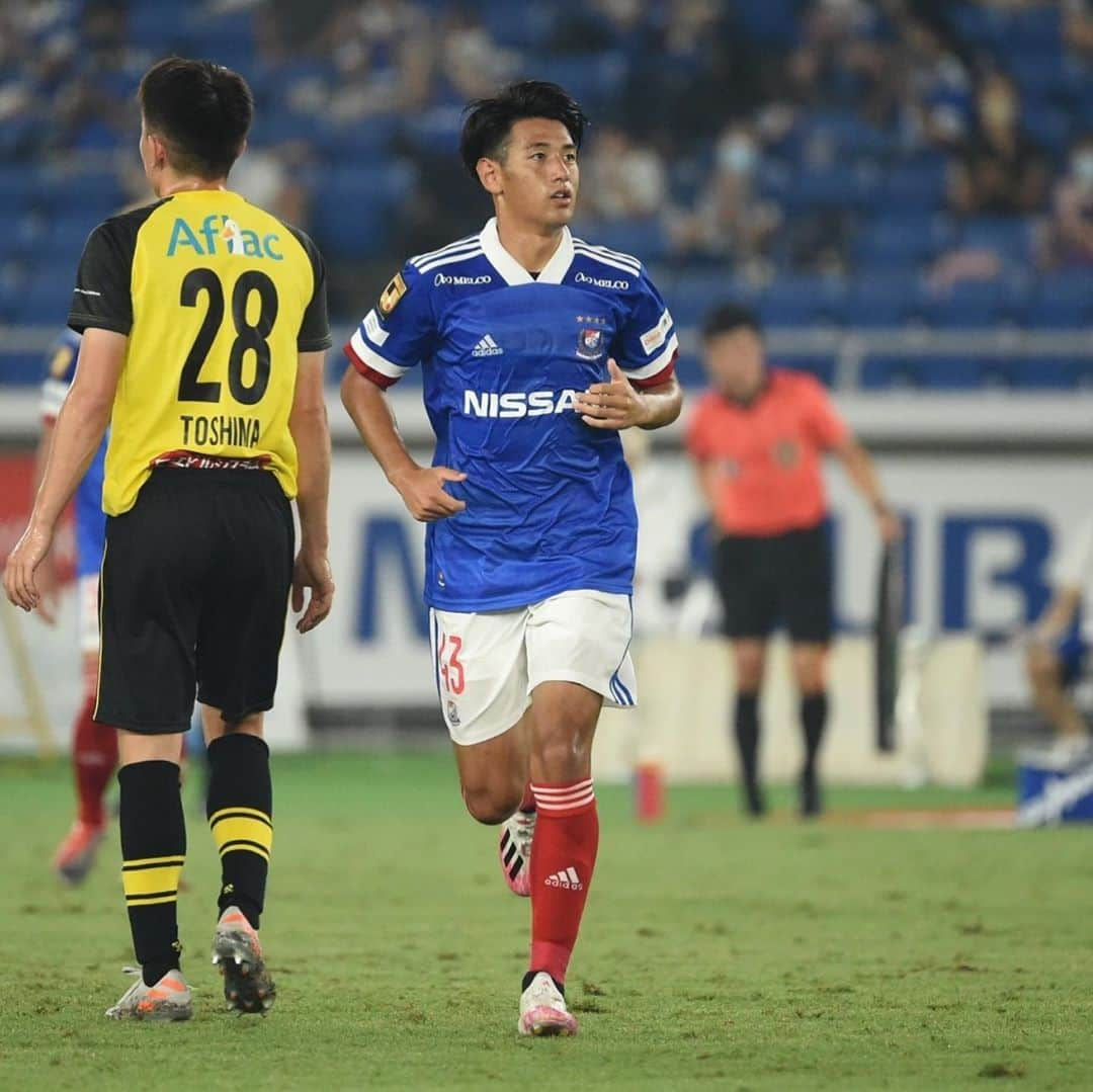 横浜F・マリノスさんのインスタグラム写真 - (横浜F・マリノスInstagram)「#fmarinos デビュー👏 「早い段階でチャンスが巡ってきたので、正直ビックリしていた部分もあったのですが、チャンスをここで掴むという強い気持ちを持って臨みました」  #松田詠太郎 #Jリーグ」8月9日 8時01分 - yokohamaf.marinos