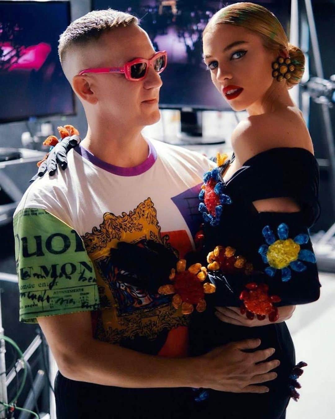Moschinoさんのインスタグラム写真 - (MoschinoInstagram)「#Repost @stellamaxwell ・・・ Happy bday to my dear friend, your creativity brings so much fun and love into the world. What a gift. Love you!! ❤️ @itsjeremyscott」8月9日 8時13分 - moschino