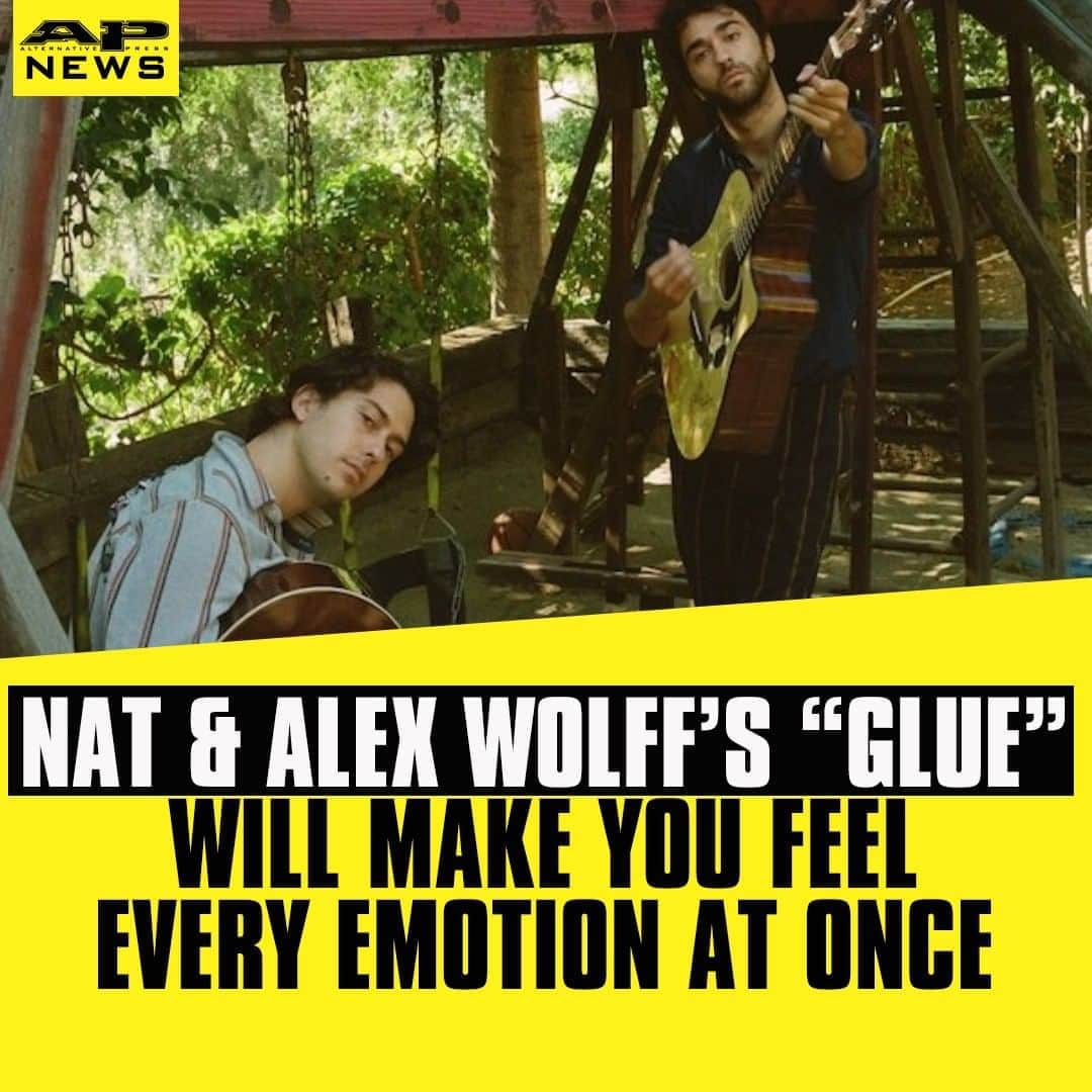 Alternative Pressさんのインスタグラム写真 - (Alternative PressInstagram)「INTERVIEW: Capturing the anxiety of being insecure in a relationship in a contrasting upbeat tune, Nat & Alex Wolff (@natandalex) open up on what fueled their new single “Glue” ⁠ LINK IN BIO⁠ .⁠ .⁠ .⁠ #natwolff #alexwolff #natandalex #natandalexwolff #gluesingle #natandalexglue #alternativepress #altpress」8月9日 9時30分 - altpress