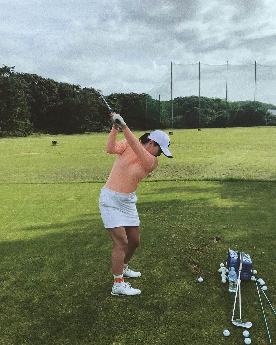 井上沙紀さんのインスタグラム写真 - (井上沙紀Instagram)「後ろver #golf #golfswing」8月9日 9時46分 - inouesaki_1997