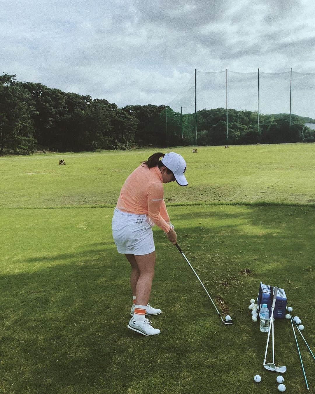 井上沙紀さんのインスタグラム写真 - (井上沙紀Instagram)「後ろver #golf #golfswing」8月9日 9時46分 - inouesaki_1997