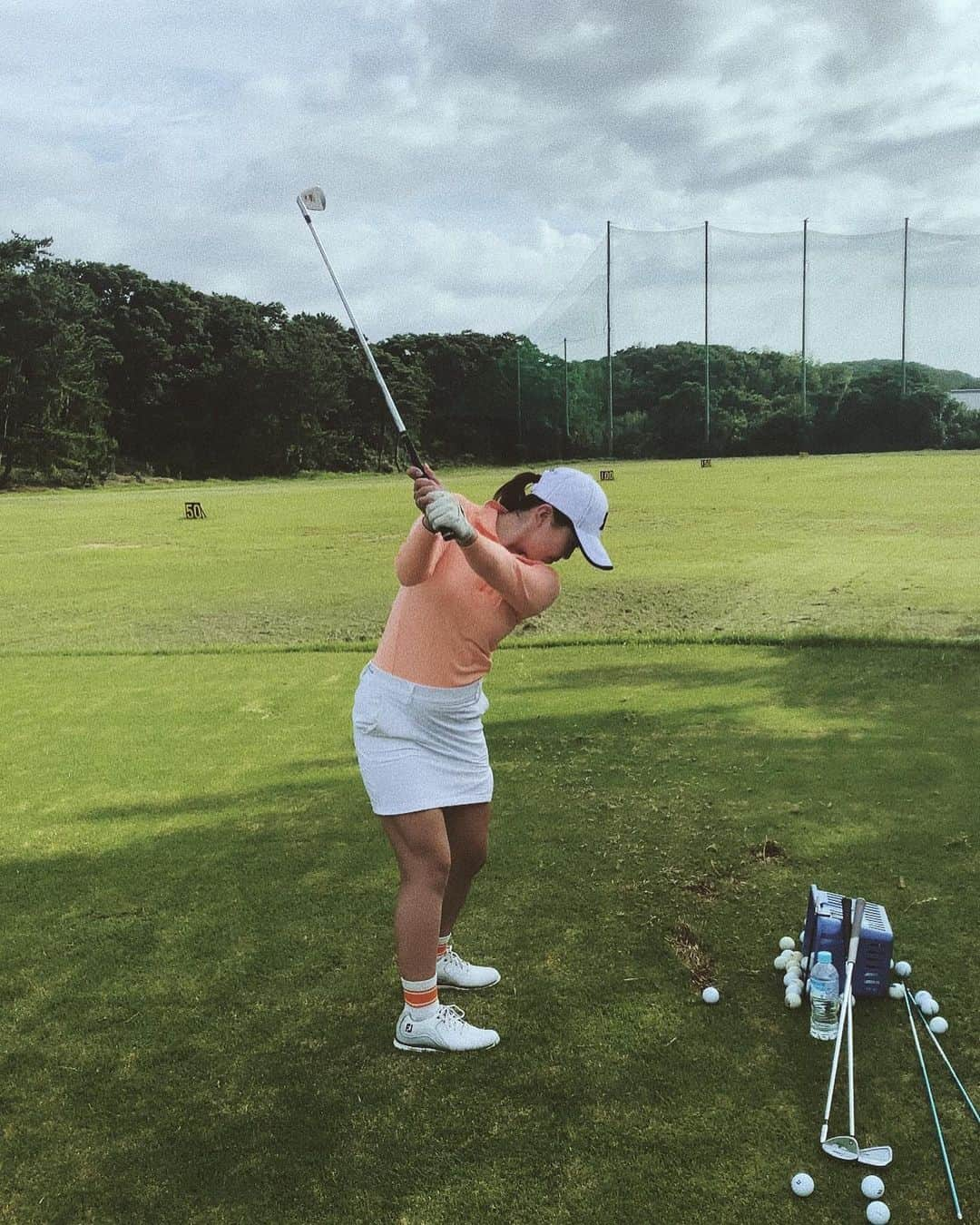 井上沙紀さんのインスタグラム写真 - (井上沙紀Instagram)「後ろver #golf #golfswing」8月9日 9時46分 - inouesaki_1997