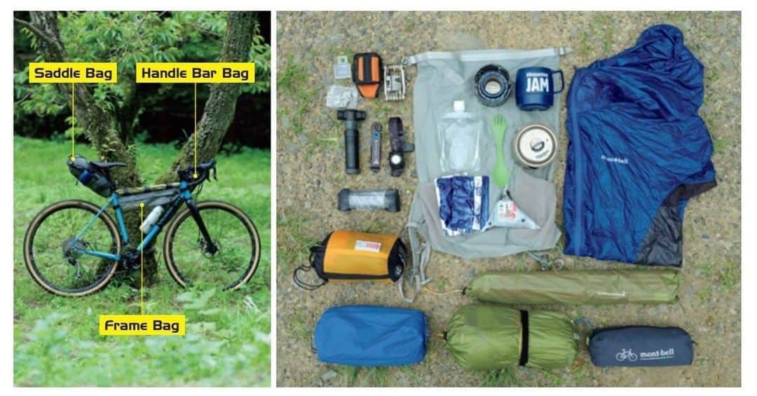 ブルータスさんのインスタグラム写真 - (ブルータスInstagram)「【いい自転車。★発売中】 自転車でキャンプに行く。 そう聞くと、ごく一部の強者の楽しみと思われがちだが、今はそんなことはない。 キャンプと自転車。実際に挑戦してみると、これが思った以上に相性がいい。 実際、奥多摩へキャンプに出かけた３人の装備を参考に、まずはバイクパッキングの基本を知っておこう。 #BRUTUS #いい自転車 #自転車 #バイクパッキング」8月9日 10時00分 - brutusmag