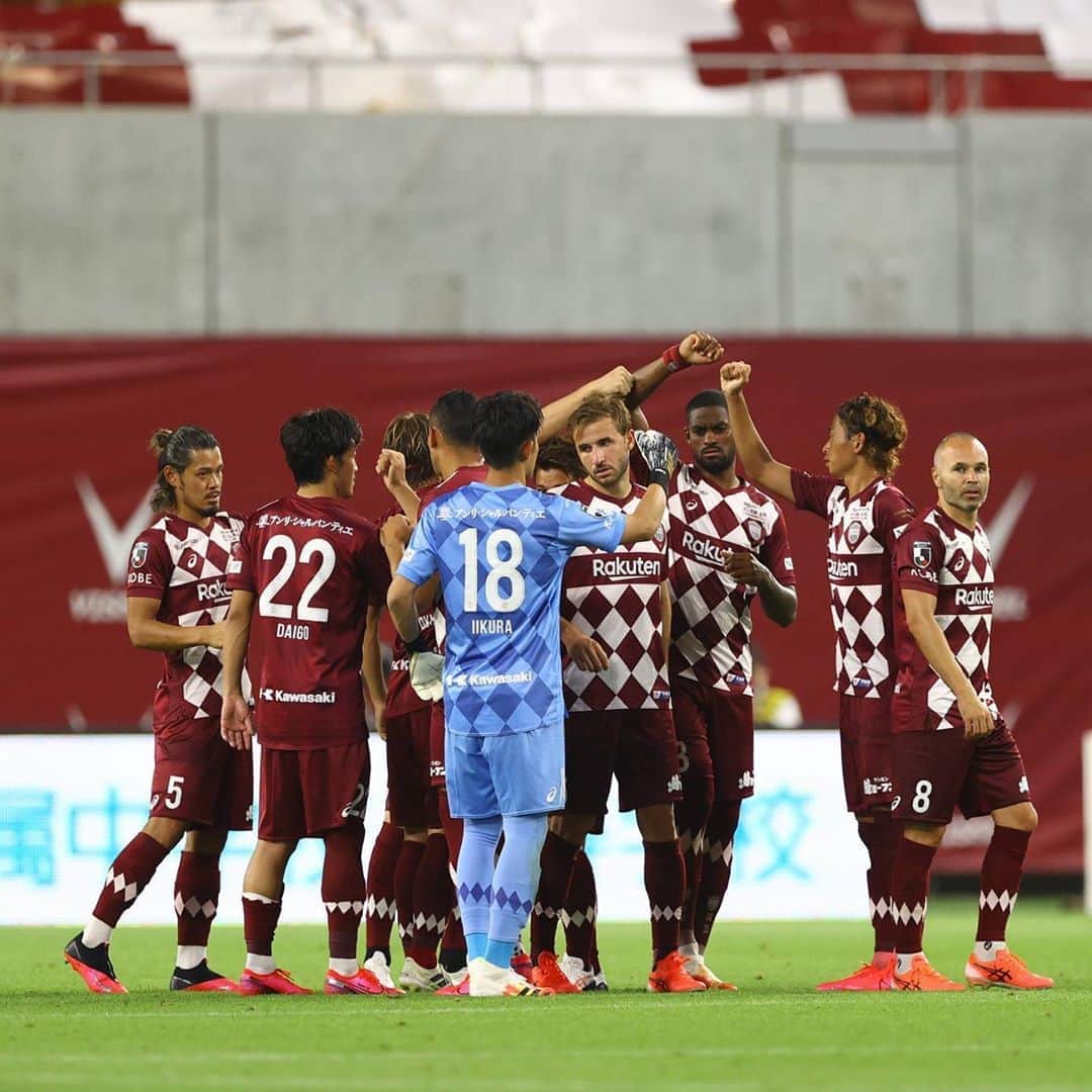 のインスタグラム：「[MATCH PHOTOS] VISSEL KOBE vs. VEGALTA SENDAI .  #vissel #visselkobe #ヴィッセル #ヴィッセル神戸 #Kobe #神戸 #WeAreKobe #KobeForeverForward #一致団結 #JLeague #Jリーグ #DAZN」