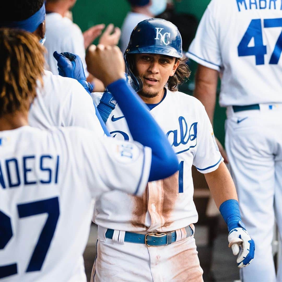 カンザスシティ・ロイヤルズさんのインスタグラム写真 - (カンザスシティ・ロイヤルズInstagram)「One inning. Three homers. Six runs. That’ll do.」8月9日 10時47分 - kcroyals