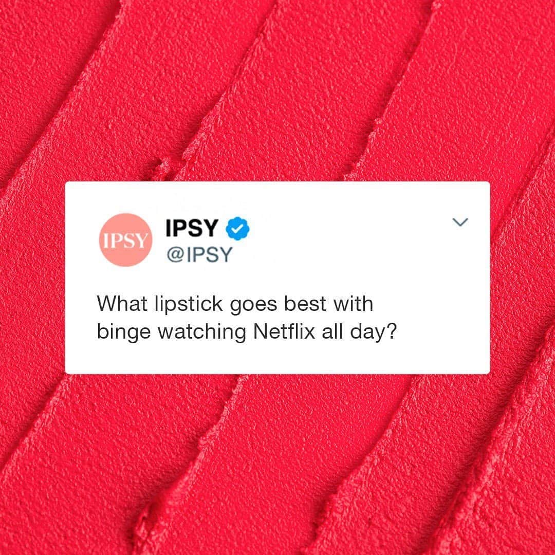 ipsyさんのインスタグラム写真 - (ipsyInstagram)「Red for true crime. Berry for cooking shows. Orange for reality. What’s your pick?  #IPSY #IPSYFutureYou」8月9日 11時02分 - ipsy