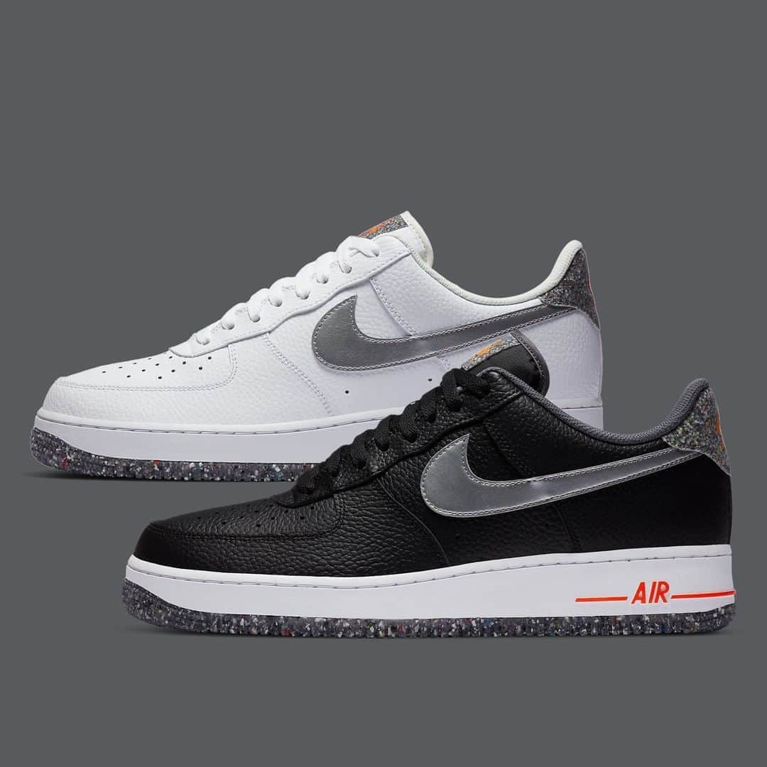 Sneaker Newsさんのインスタグラム写真 - (Sneaker NewsInstagram)「Nike brings its Regrind rubber to the Air Force 1 Low, outfitting the soles with the recycled material. For a closer look at both colorways, hit the link in our bio.」8月9日 11時01分 - sneakernews
