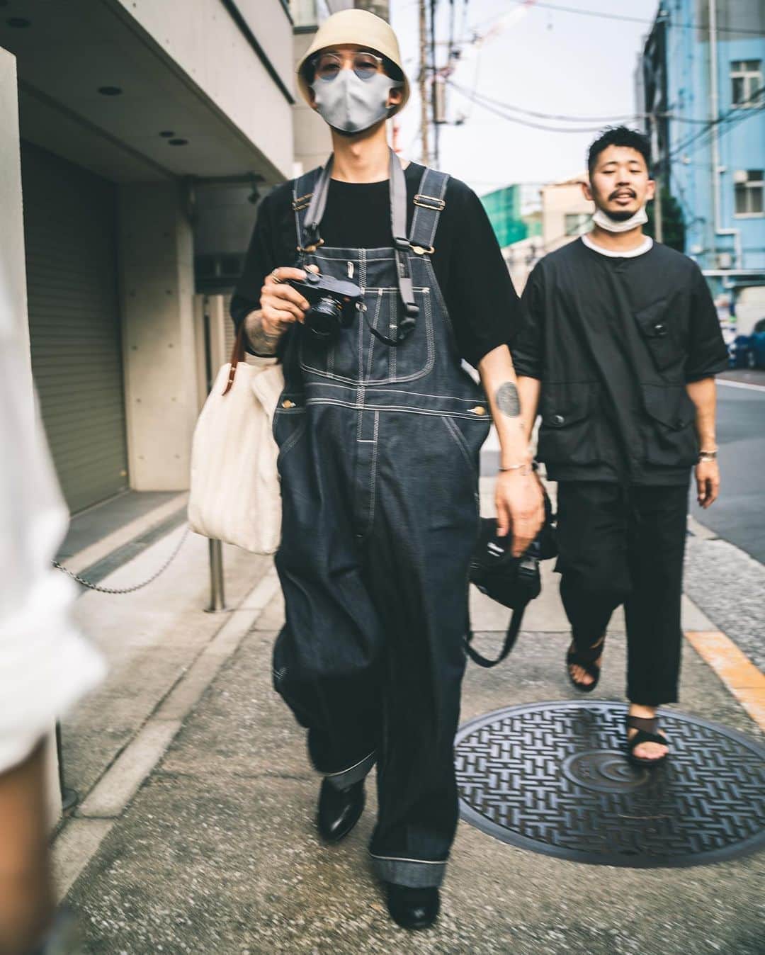 yukiのインスタグラム：「マ、マスクしてなかったら、もっと優しそうに見えるんですよ？ そしてとっても優しかったですよ？ げんさんはなんだか苦しそう、。 ㅤㅤㅤㅤㅤㅤㅤㅤㅤㅤㅤㅤㅤ ありがとうございました。 動画、お楽しみに。」