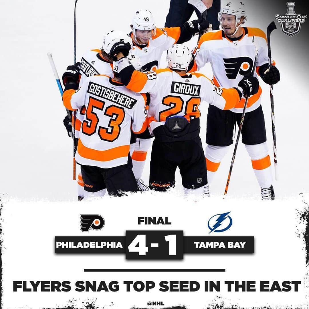 NHLさんのインスタグラム写真 - (NHLInstagram)「Top seed in the East: @nhlflyers Top seed in the West: @vegasgoldenknights  A beauty night for some #StanleyCup Round Robin hockey!」8月9日 12時09分 - nhl