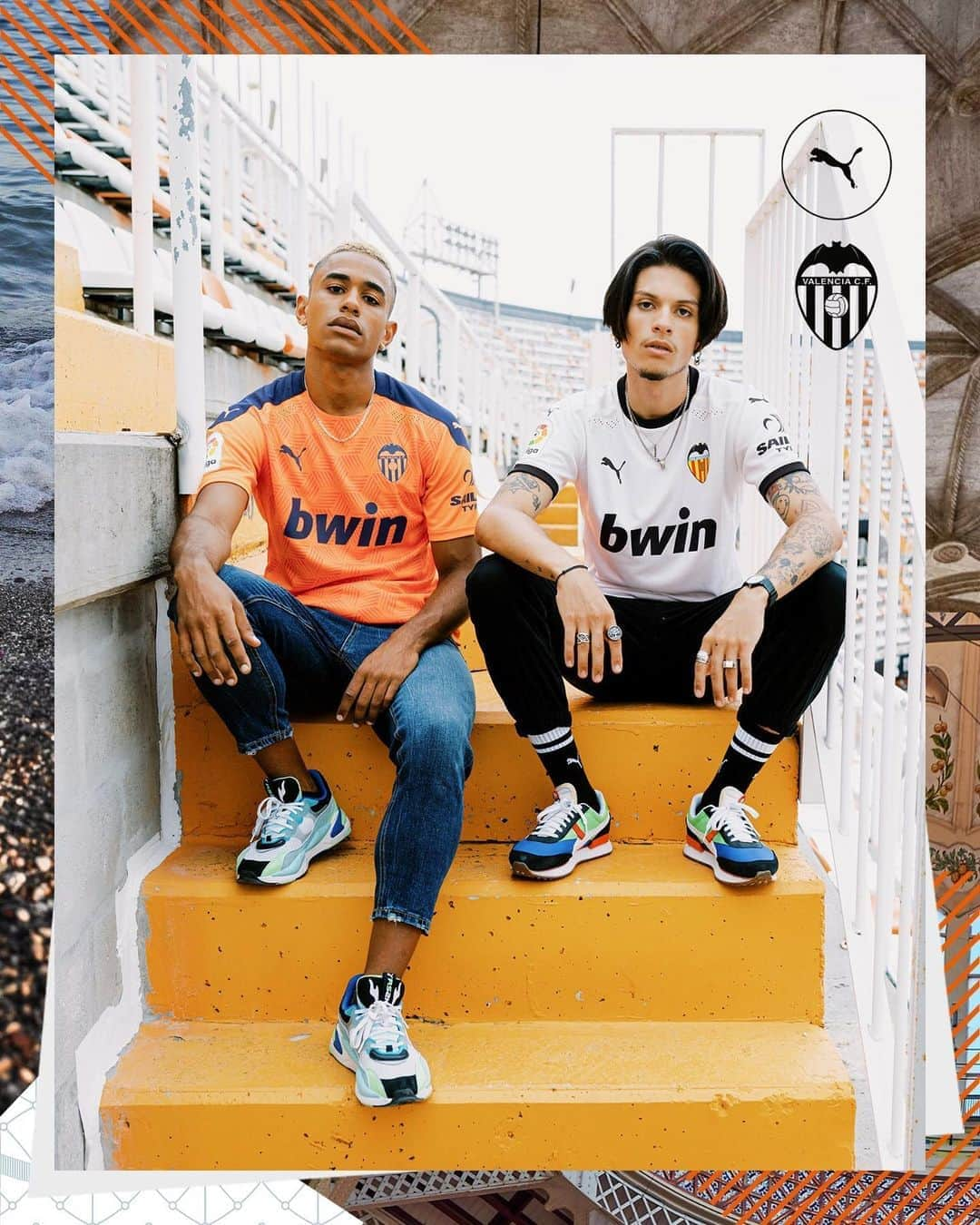 バレンシアCFさんのインスタグラム写真 - (バレンシアCFInstagram)「🆒💥@pumafootball ➕ @valenciacf 🦇🍊🌊   💭 ¿Ya tenéis clara vuestra preferida❓⤵️⤵️⤵️⤵️  #AMUNTValencia 🖤 #AMUNTWorld 🌍」8月9日 22時29分 - valenciacf