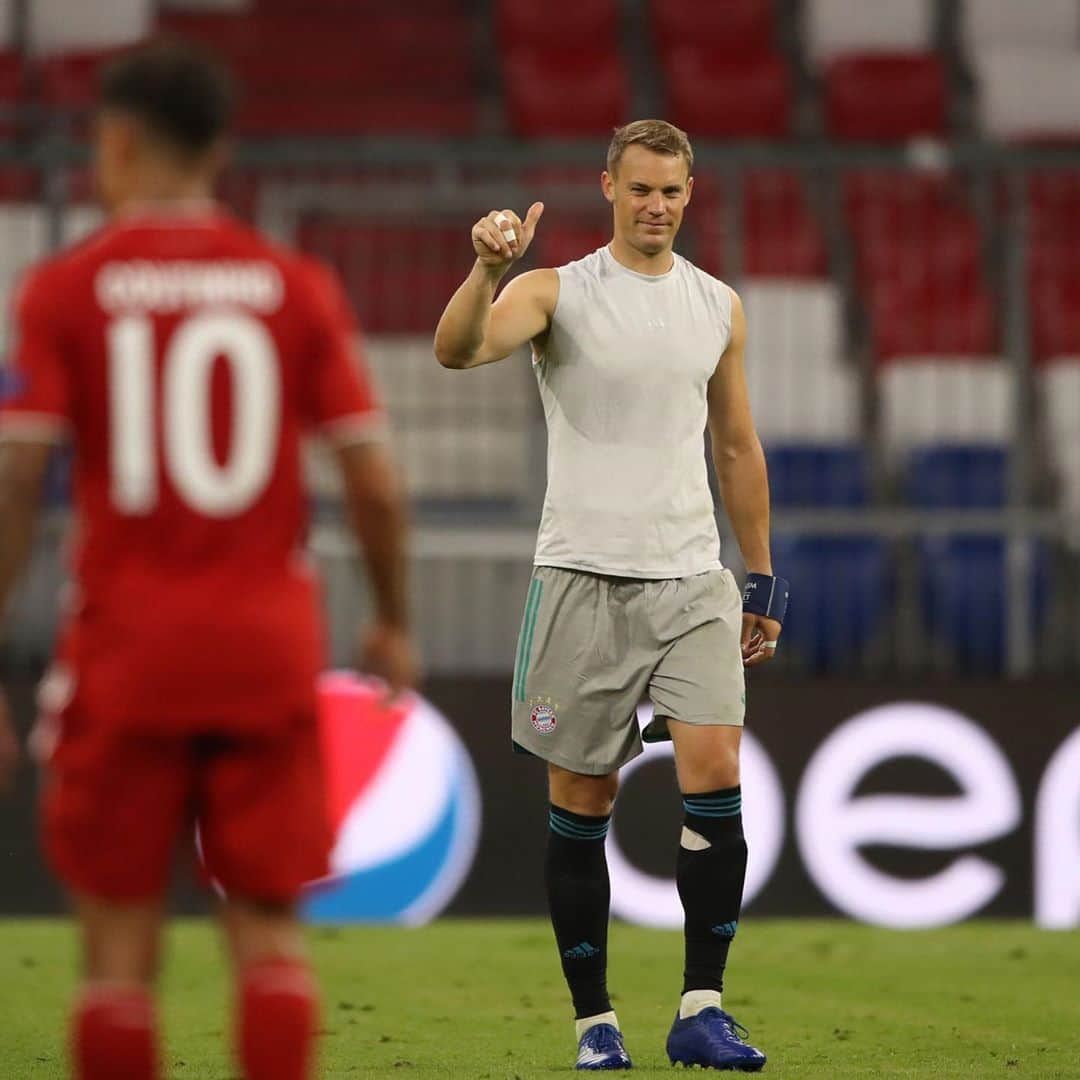 マヌエル・ノイアーさんのインスタグラム写真 - (マヌエル・ノイアーInstagram)「@championsleague 1/4 final is waiting. @fcbayern  Looking forward to face @fcbarcelona 😎⚽️💯」8月9日 22時59分 - manuelneuer