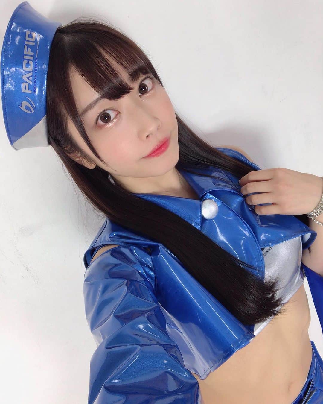 西井綾音のインスタグラム：「. . . こんばんは！！ . . SUPERGT 第二戦お疲れ様でした！！✨ . . . 決勝レースの結果は19位でした！ . . . 次回は鈴鹿です！ 引き続き応援宜しくお願いします📣📣📣 . . . . . . . . . #西井綾音 #グラビア #pacificfairies  #pacificracingteam #コスプレ #コスプレイヤー  #撮影会モデル  #レースクイーン #くびれ #supergt  #cosplay  #cosplaygirl #cosplayer  #idol #animecosplay #kawaii #kawaiigirl  #japanesegirl #model #anime  #lfl #likeforfollow #l4l #角色扮演  #动漫 #코스프레 #性感」