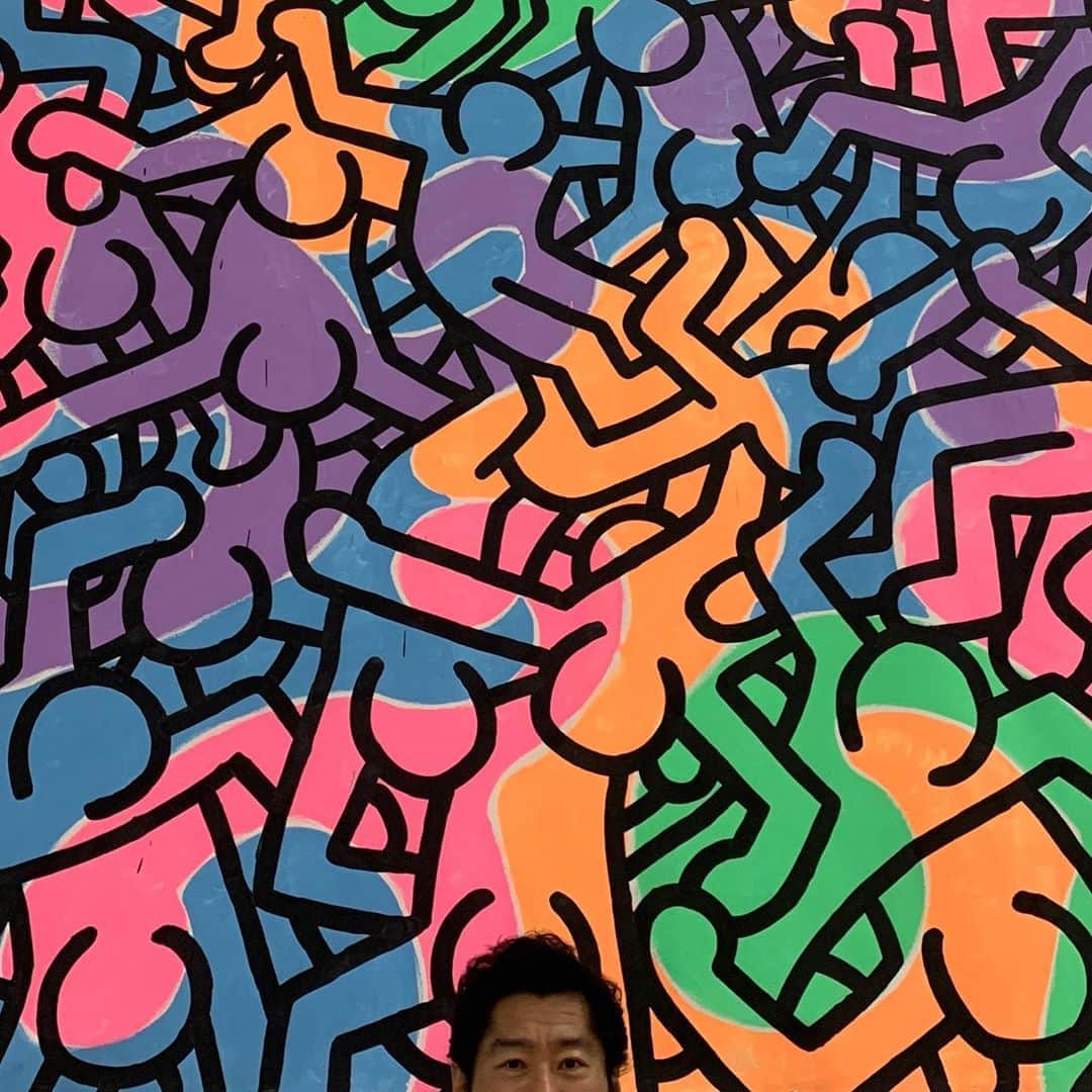 平山祐介さんのインスタグラム写真 - (平山祐介Instagram)「Keith Haring  今更なんだけど なんか、良かったなぁ  #keithharing #graffitiart  #subwaydrawing #popart  #nakamurakeithharingcollection  #yusukehirayama #平山祐介」8月9日 14時44分 - yusukehirayama_