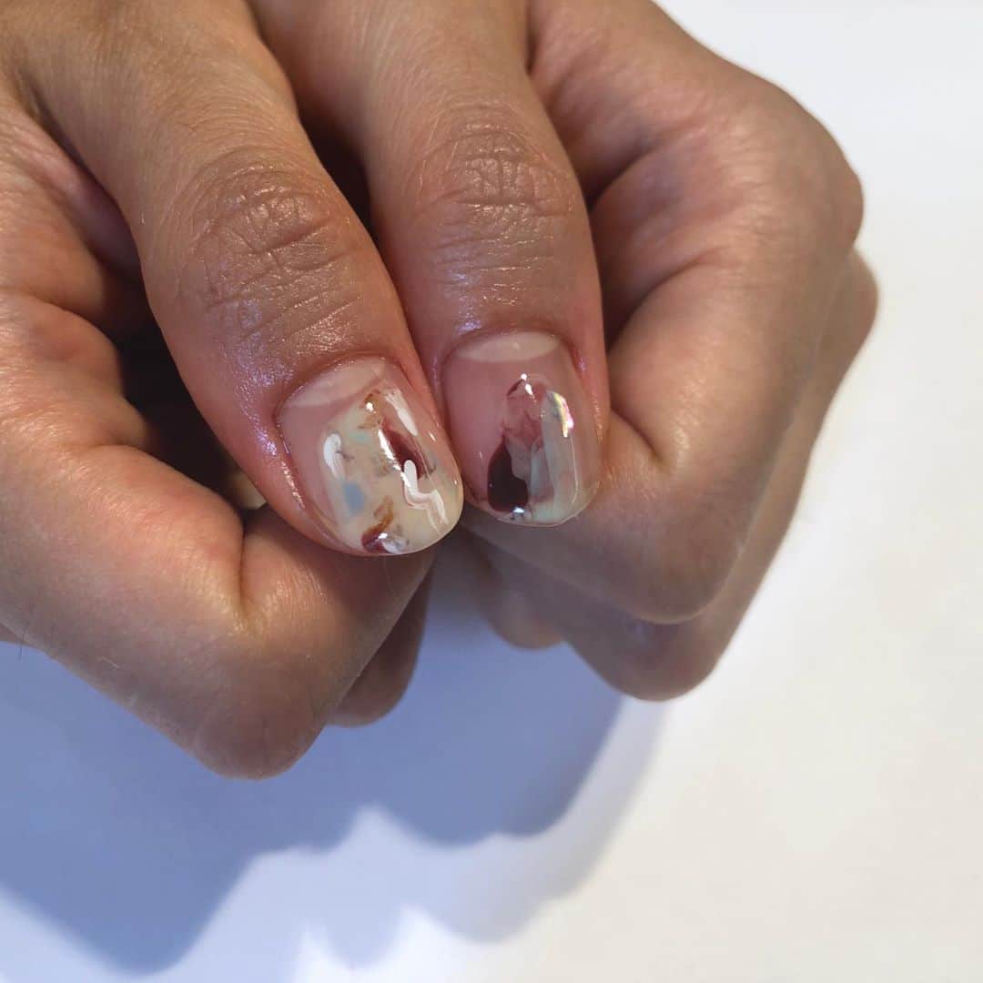 関根祥子さんのインスタグラム写真 - (関根祥子Instagram)「今日のアート🍐  #mojonail #nails」8月9日 16時08分 - mojonail_shokosekine