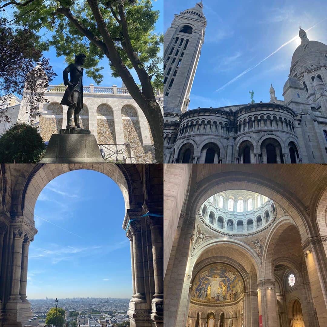 メラニー・サイクスさんのインスタグラム写真 - (メラニー・サイクスInstagram)「Me be a culture vulture 😁💙💫 just a snippet of my glorious trip to Paris this week. My favourite city in the world 😁 #museedelorangerie #museerodin #monetsnymphs #waterlillies #monmatre #sacrecoeur #thethinker #thekiss #manwithabrokennose #views #paris #artlover #birthdaytrip」8月9日 16時19分 - msmelaniesykes