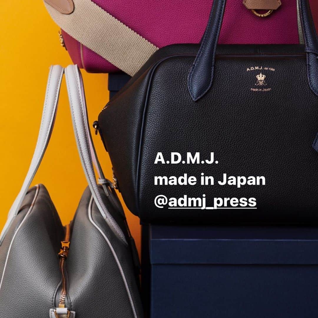A.D.M.J.co.,Ltdさんのインスタグラム写真 - (A.D.M.J.co.,LtdInstagram)「#ADMJ #admjofficial #コーデ #madeinjapan #bag #バッグ」8月9日 16時41分 - admjofficial_bag