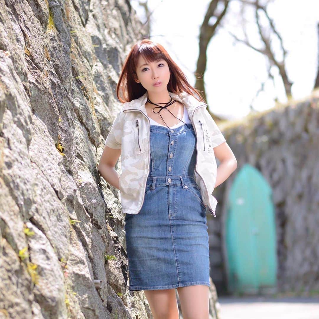のインスタグラム：「💖イメージフォト💖  ファッションは、#アビレックス(Avirex)   #avirex #model #photo #photography  #photooftheday #imagephoto #photomodel #photo_jpn #shooting #sakachikumi #坂地久美」