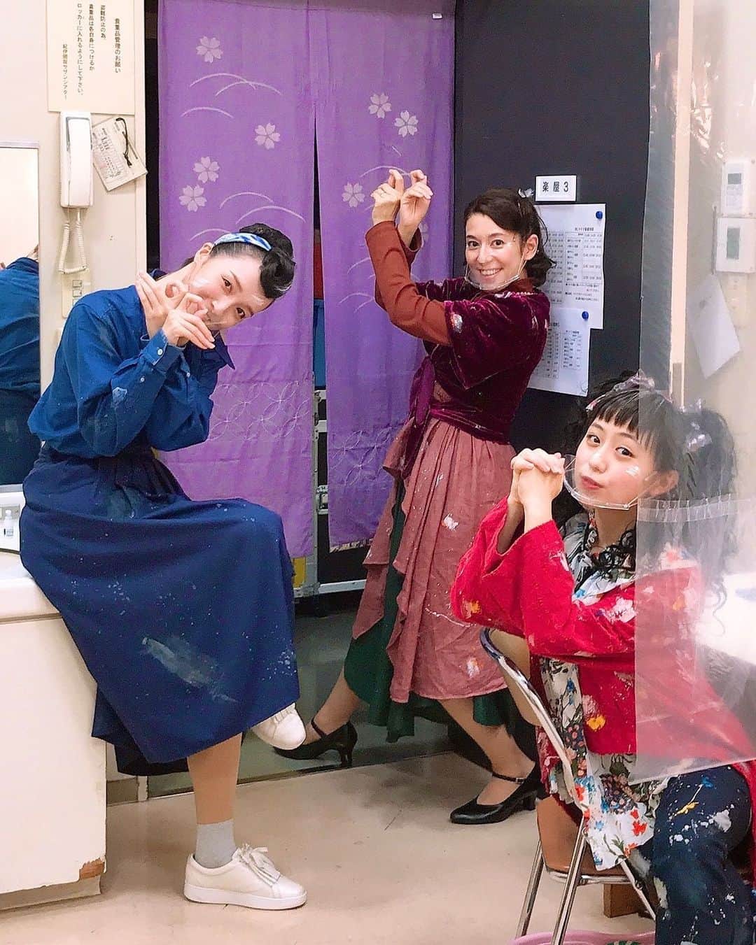 のインスタグラム：「🦉💘 #スケリグ #瀬戸カトリーヌ さん #清水らら ちゃん」