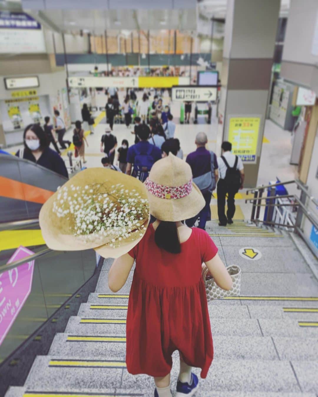 五月女ケイ子のインスタグラム：「かすみ草が好きなのだそうです。」