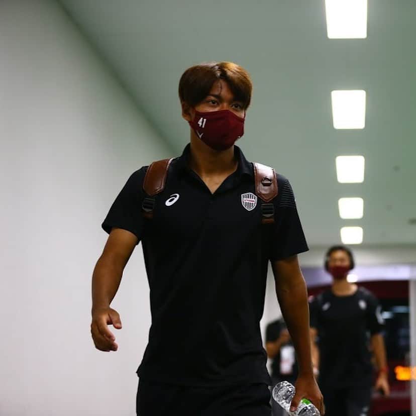 小田裕太郎のインスタグラム：「まだまだトライし続ける。常にいい準備。応援ありがとうございました！ #ヴィッセル神戸  #visselkobe  #jleague」