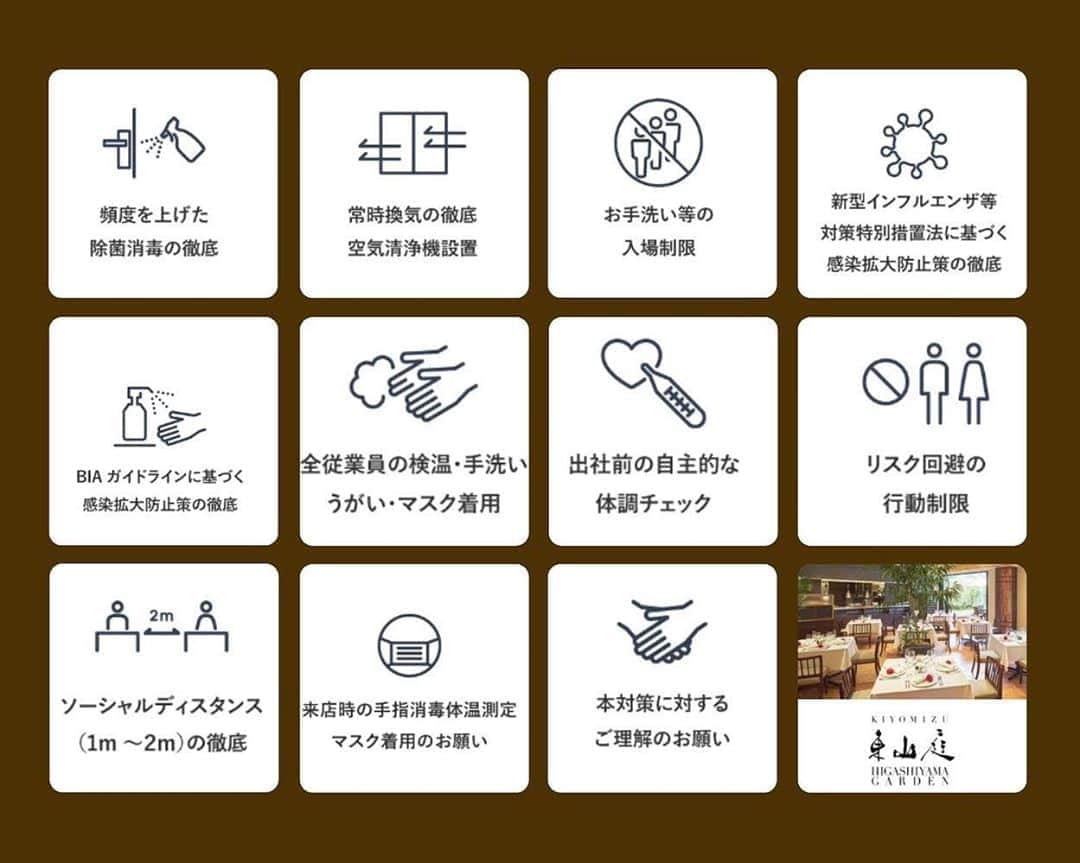 レストランKIYOMIZU東山庭のグルメインスタ