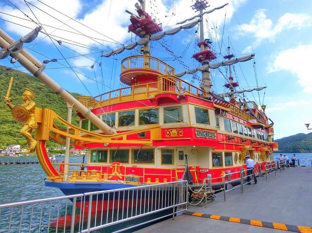 hiroroのインスタグラム：「箱根旅行⛵️ #箱根 #旅行」