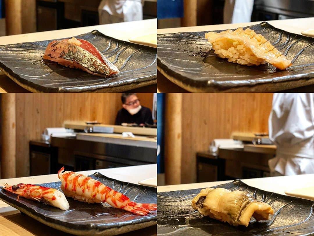 能美黎子さんのインスタグラム写真 - (能美黎子Instagram)「・ 下北沢で10年以上ミシュラン一つ星を取り続けている お寿司の名店 「福元」 @sushi_fukumoto へ。 ・ 住宅地の一角にあり 大人の隠れ家的なお店。 ・ 大将が1人で握っているのですが、 気さくに会話をして下さり、 ほっこりした気持ちになりました。 ・ いただいたのは、 大将おまかせコース。 ＊お刺身盛り合わせ ＊焼き魚 ＊小鉢 ＊鮨10貫 ＊お味噌汁 ・ グループ毎にひと席間隔を空けて座るよう コロナ対策をしています。 予約は必須。 ・ 気取らず初めての方でも気さくに カウンターでお寿司を食べられるので、 おすすめです。 ・ #下北沢グルメ #黎ログ #鮨#鮨福元 #福元 #お寿司 #寿司 #お寿司好き #地元グルメ #下北沢 #ミシュラン #ミシュラン一つ星 #ミシュランビブグルマン #ミシュラン10年連続 #美味しいもの好きな人と繋がりたい #美食 #美食日記 #食べ歩き #食べスタグラム #日本食 #sushi #カウンター寿司 #隠れ家 #隠れ家的なお店 #飲食店応援 #飲食店がんばろう #コロナに負けるな #休日の過ごし方 #shimokitazawa #鮨好きな人と繋がりたい」8月9日 19時22分 - reikonohmi