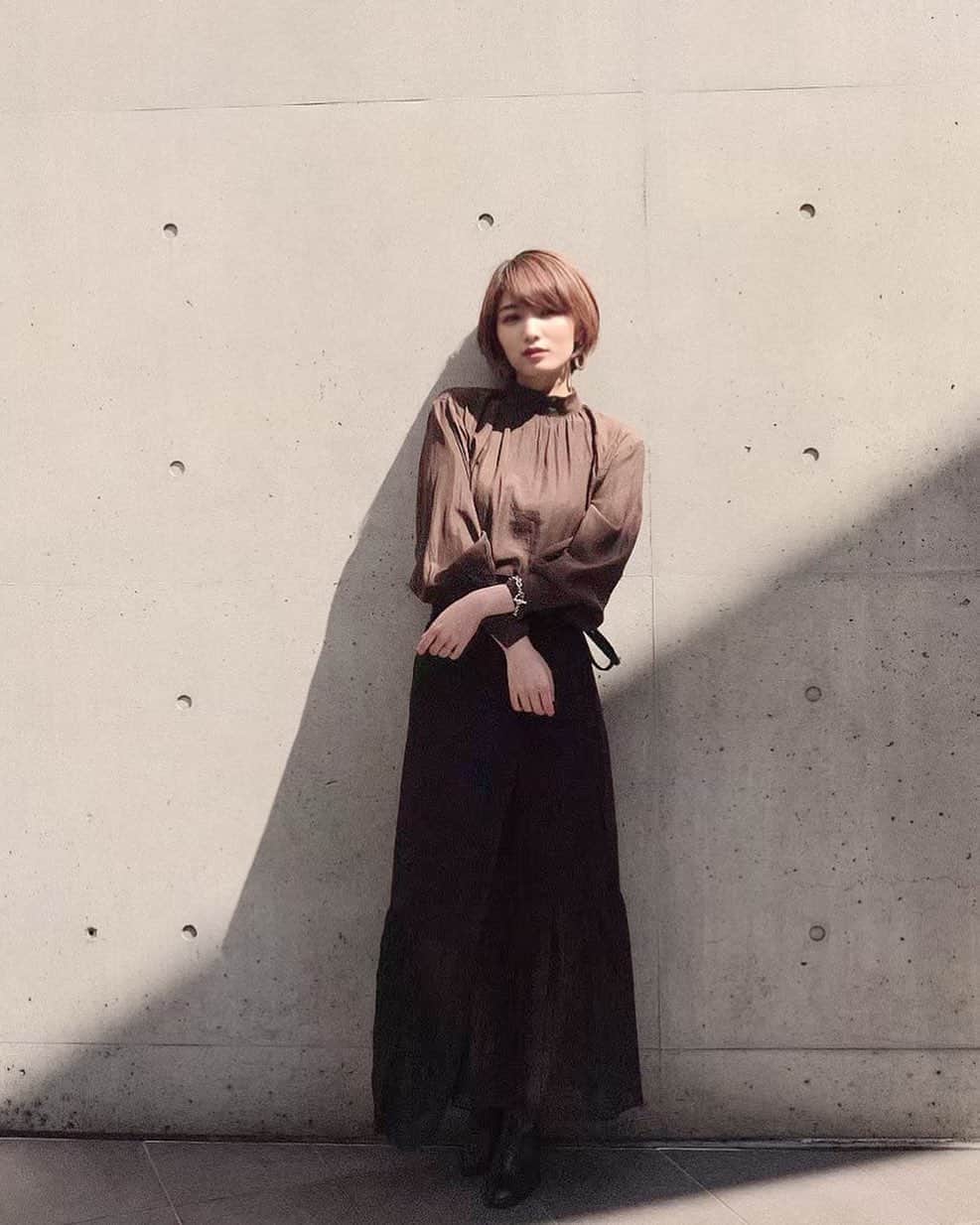 サキさんのインスタグラム写真 - (サキInstagram)「表現の幅をもっと広げていきたい  #ファッション撮影」8月9日 19時51分 - saki.h912