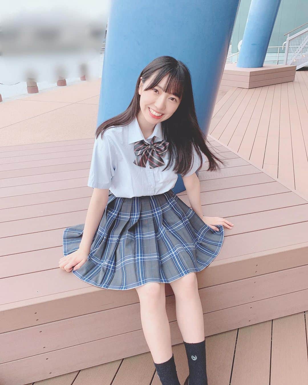 JKブランド 坂本りのさんのインスタグラム写真 - (坂本りのInstagram)「✒﻿ ﻿ ﻿ ﻿ 制服りのちゃんです🏫✨﻿ ﻿ 高校3年生だから今年でJKおわってしまう〜😥﻿  ﻿ ﻿ あ…夏休みの宿題おわらせなきゃ🙁🙁🙁📖﻿ ﻿ #followｍe #fashion #jk #jkブランド #idol  #summertime #conomi #bubbles ...