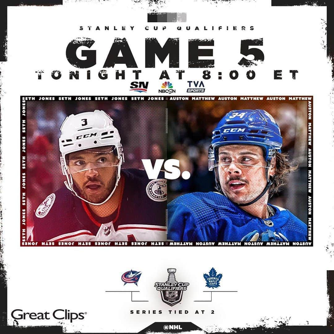 NHLさんのインスタグラム写真 - (NHLInstagram)「Only one can move on! Who ya got between the @mapleleafs and @bluejacketsnhl in Game 5!?  📺: 8 ET on @NHLonNBCSports, @Sportsnet & @TVASports」8月10日 7時01分 - nhl