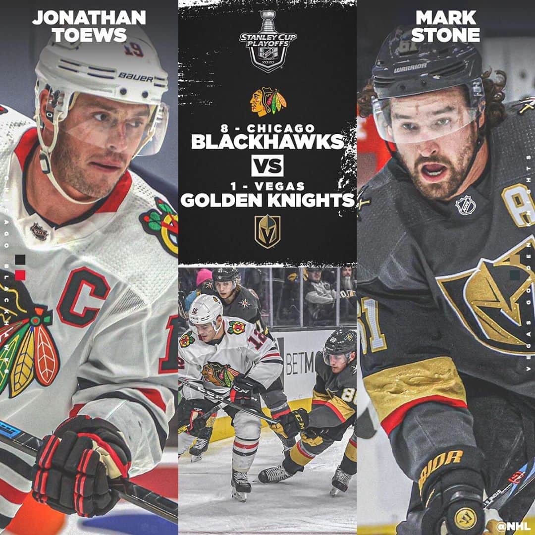 NHLさんのインスタグラム写真 - (NHLInstagram)「Buckle up! We're in for a fun one between the @vegasgoldenknights and @nhlblackhawks in the First Round. #StanleyCup」8月10日 7時32分 - nhl