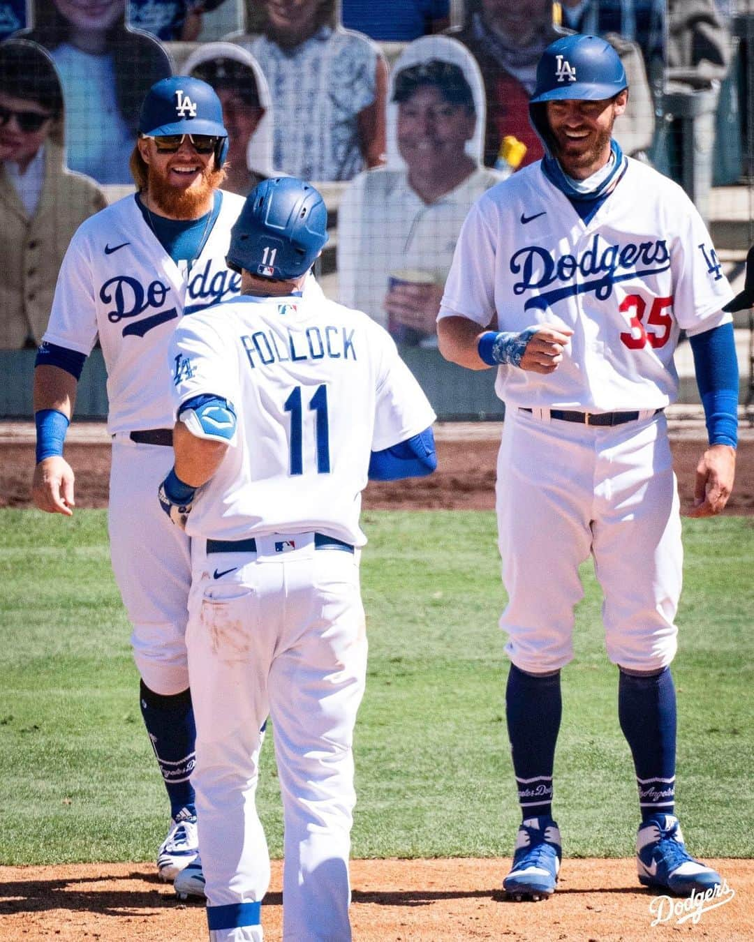 Los Angeles Dodgersさんのインスタグラム写真 - (Los Angeles DodgersInstagram)「WOW, AJ POLLOCK.」8月10日 7時42分 - dodgers